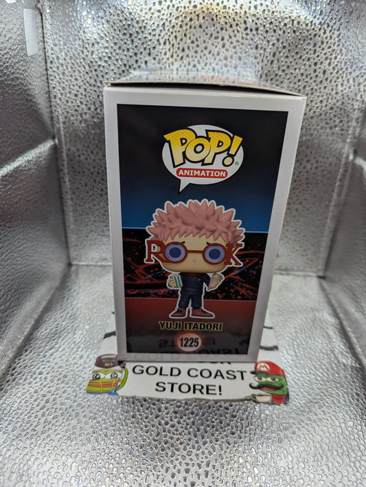 FUNKO POP VINYL Yuki Itadori 1225 Jujutsu Kaisen FRENLY BRICKS - Open 7 Days