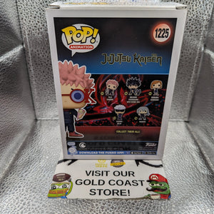 FUNKO POP VINYL Yuki Itadori 1225 Jujutsu Kaisen FRENLY BRICKS - Open 7 Days