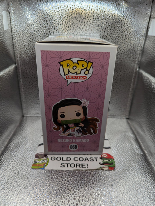 FUNKO POP VINYL Nezuko Kamado 868 Demon Slayer FRENLY BRICKS - Open 7 Days