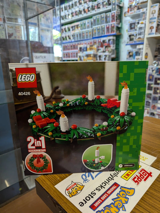 LEGO Christmas Wreath 40426 2 in 1 FRENLY BRICKS - Open 7 Days