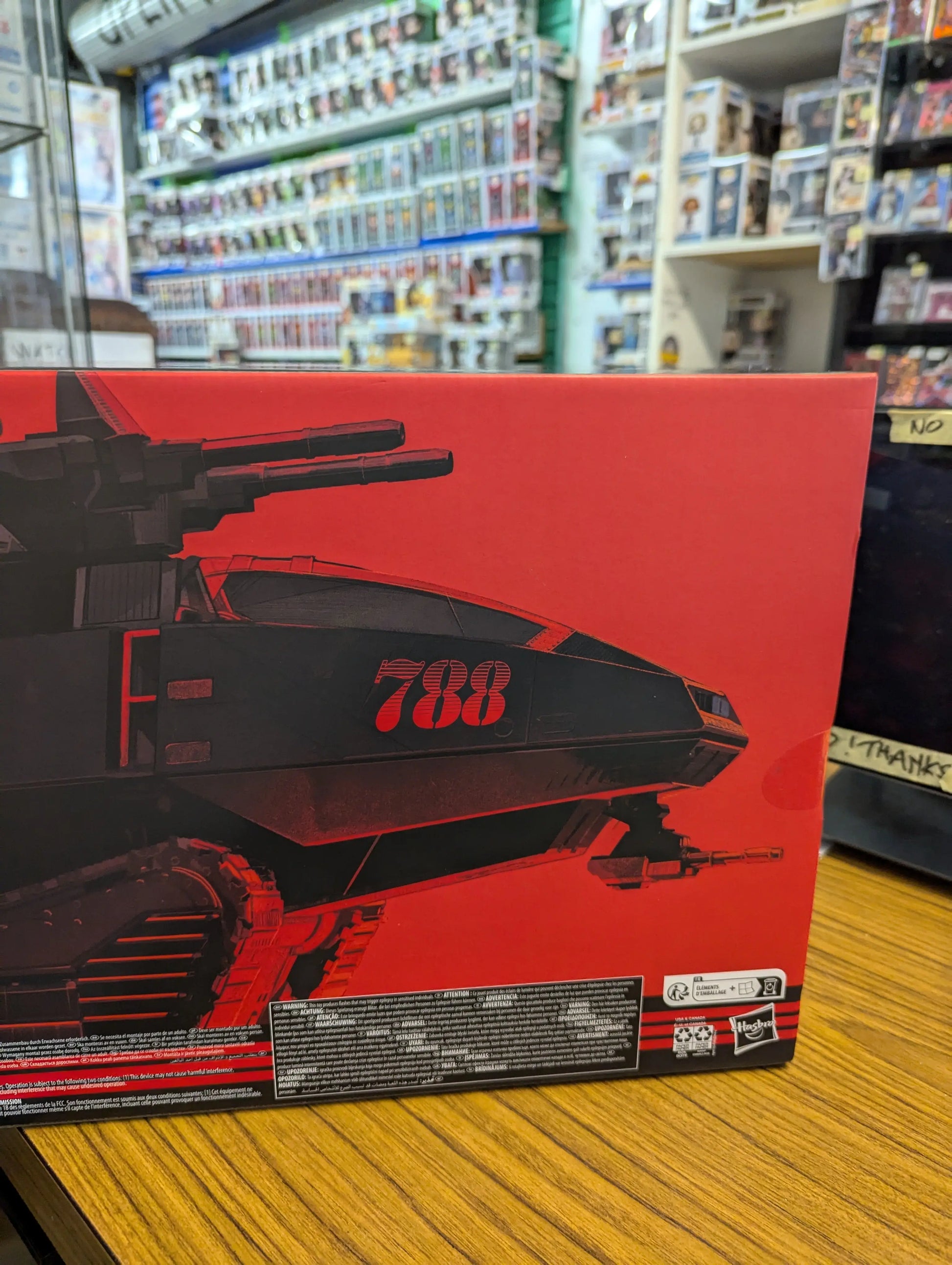 Cobra H.I.S.S. Tank 6-Inch Scale | G.I. Joe Classified Series Haslab FRENLY BRICKS - Open 7 Days