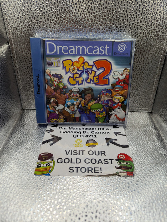 Power Stone 2 SEGA Dreamcast Game Used PAL Region FRENLY BRICKS - Open 7 Days