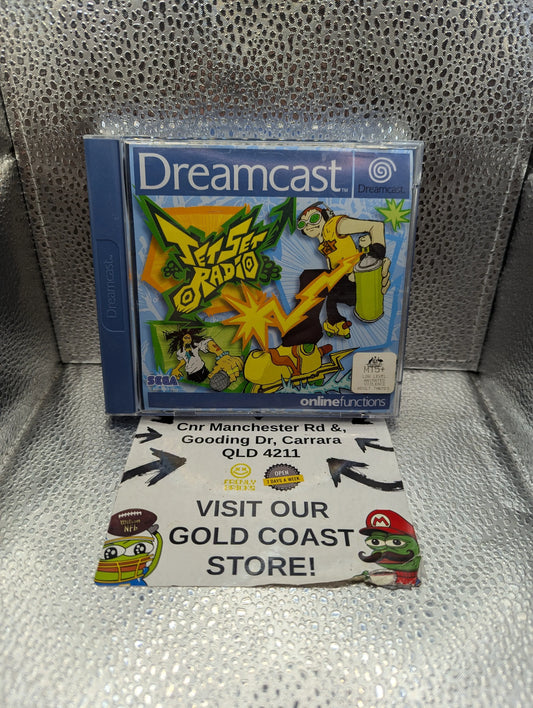 JET SET RADIO SEGA DREAMCAST (DC) PAL-E used FRENLY BRICKS - Open 7 Days