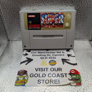 Street Fighter II Super Nintendo SNES PAL #2 FRENLY BRICKS - Open 7 Days