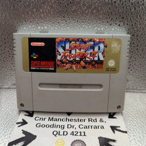 Street Fighter II Super Nintendo SNES PAL #2 FRENLY BRICKS - Open 7 Days