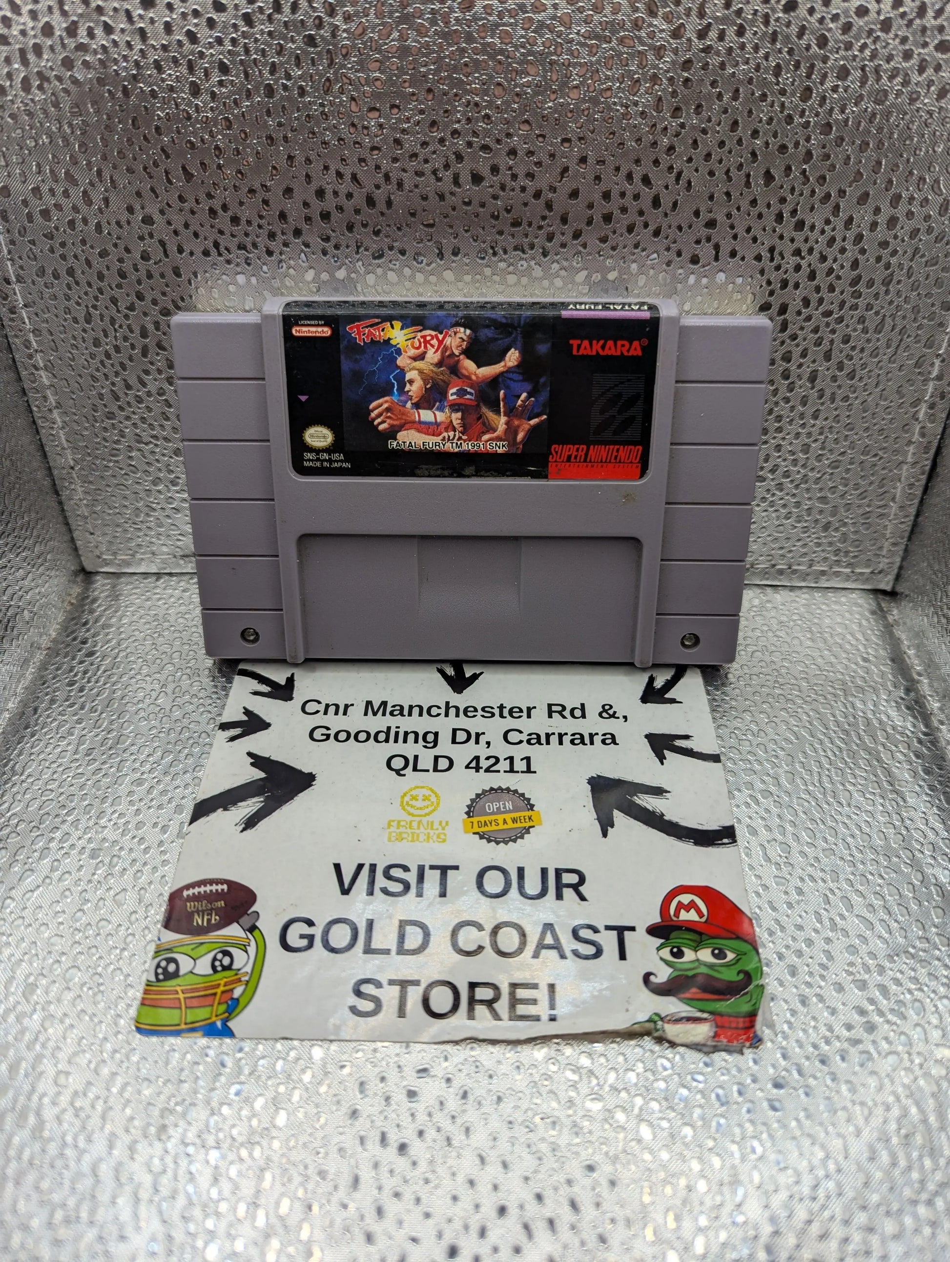 Fatal Fury (SNES) [NTSC] Super Nintendo FRENLY BRICKS - Open 7 Days