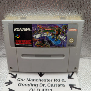 Teenage Mutant Ninja Turtles IV: Turtles in Time for Super Nintendo PAL SNES FRENLY BRICKS - Open 7 Days