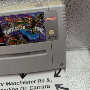 Teenage Mutant Ninja Turtles IV: Turtles in Time for Super Nintendo PAL SNES FRENLY BRICKS - Open 7 Days