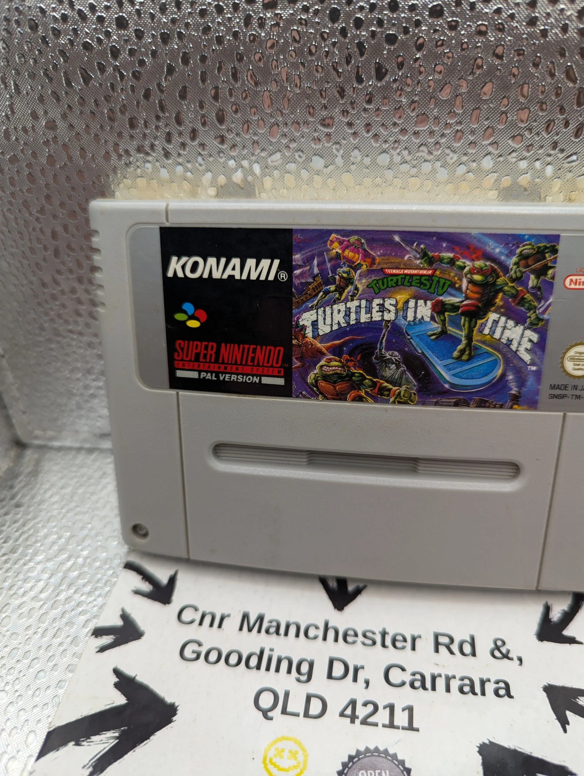 Teenage Mutant Ninja Turtles IV: Turtles in Time for Super Nintendo PAL SNES FRENLY BRICKS - Open 7 Days