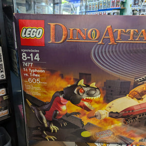 Brand New LEGO Dino Attack 7477 T-1 Typhoon vs. T-Rex Rare Factory Sealed Box! FRENLY BRICKS - Open 7 Days