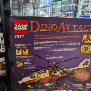 Brand New LEGO Dino Attack 7477 T-1 Typhoon vs. T-Rex Rare Factory Sealed Box! FRENLY BRICKS - Open 7 Days