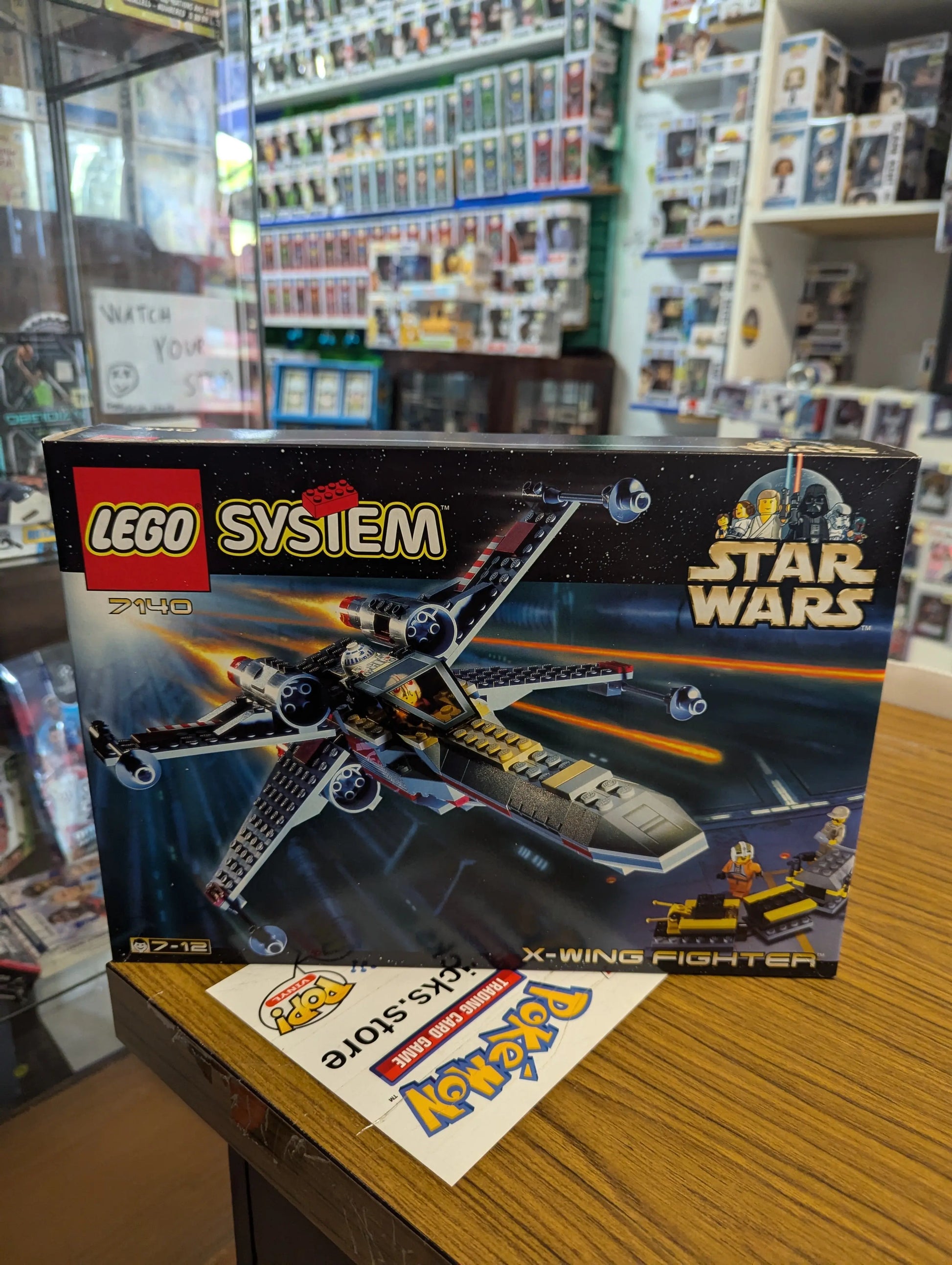 LEGO STAR WARS 7140: X-WING FIGHTER NEW(1999) IN UNOPENED BOX FRENLY BRICKS - Open 7 Days