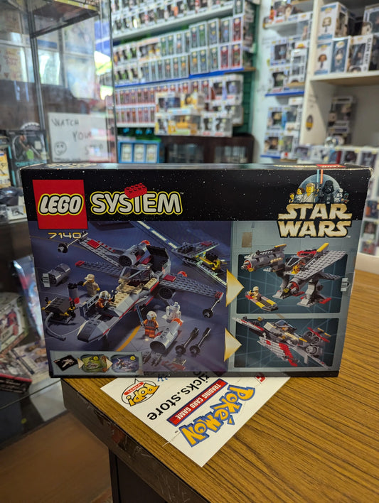 LEGO STAR WARS 7140: X-WING FIGHTER NEW(1999) IN UNOPENED BOX FRENLY BRICKS - Open 7 Days