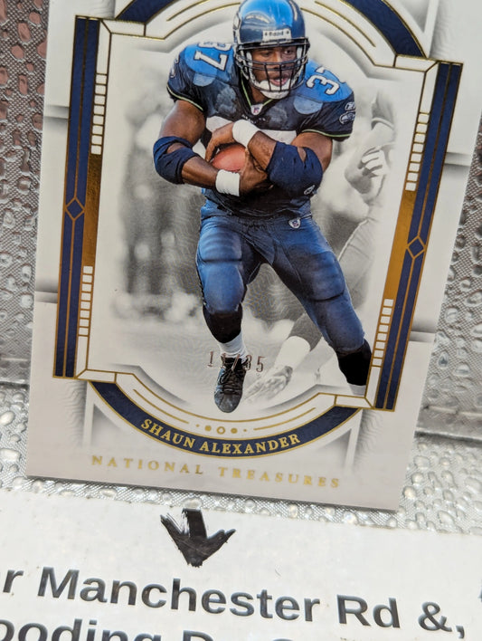 2022 PANINI NATIONAL TREASURES FOOTBALL SHAUN ALEXANDER /35 SEAHAWKS NFL FRENLY BRICKS - Open 7 Days