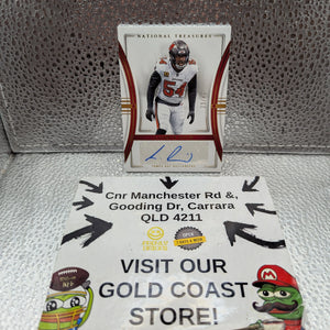 LAVONTE DAVID 2023 NATIONAL TREASURES FOOTBALL AUTOGRAPH AUTO /49 FRENLY BRICKS - Open 7 Days