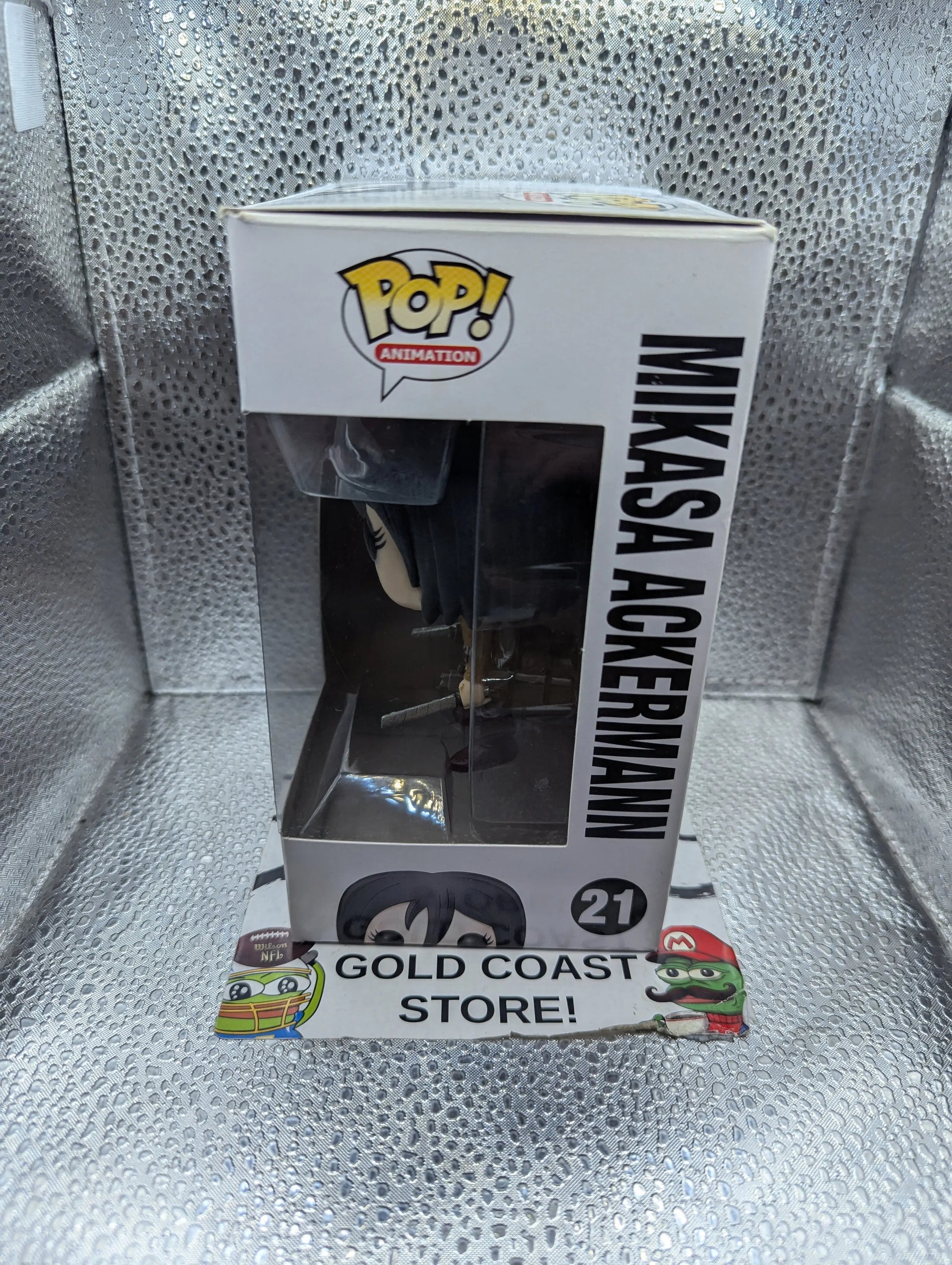 Funko Pop! Attack on Titan - Mikasa Ackermann #21 FRENLY BRICKS - Open 7 Days