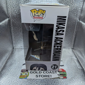 Funko Pop! Attack on Titan - Mikasa Ackermann #21 FRENLY BRICKS - Open 7 Days