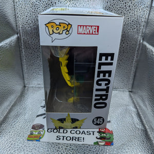 Funko Pop! Marvel - Electro #545 Amazing Spider-Man Marvel 80 Years FRENLY BRICKS - Open 7 Days