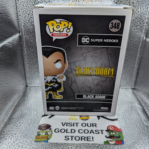 Heroes Funko Pop - Black Adam 348 Glow In The Dark - Vaulted - DC Superheroes FRENLY BRICKS - Open 7 Days