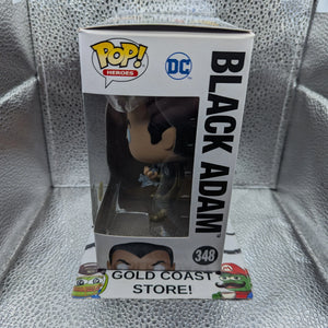 Heroes Funko Pop - Black Adam 348 Glow In The Dark - Vaulted - DC Superheroes FRENLY BRICKS - Open 7 Days