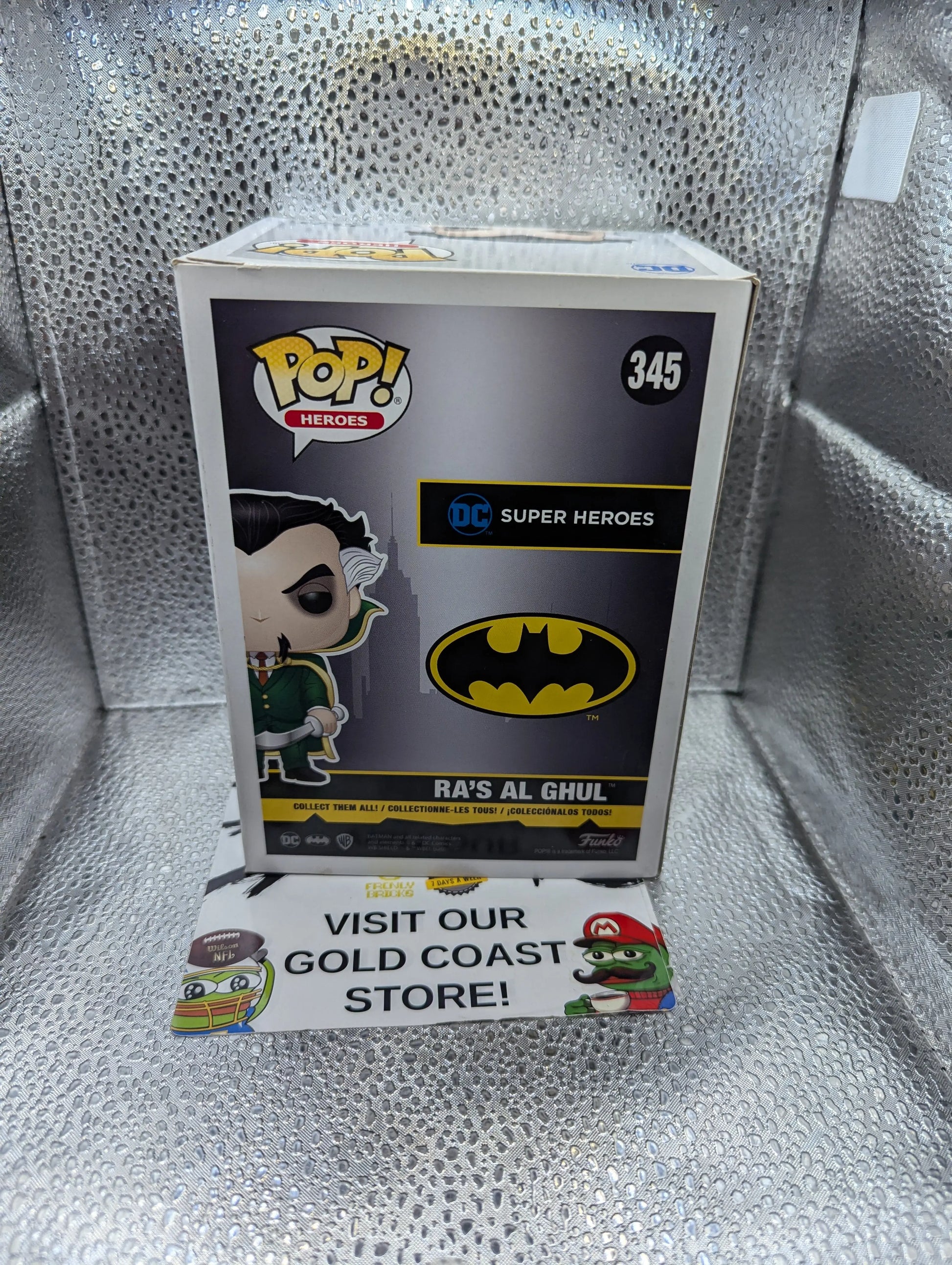 DC Comics Batman Ra's Al Ghul 2020 SDCC Funko Heroes #345 Pop! Vinyl Figure FRENLY BRICKS - Open 7 Days