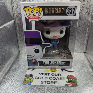 Funko Pop Vinyl Heroes Batman The Joker #337 FRENLY BRICKS - Open 7 Days