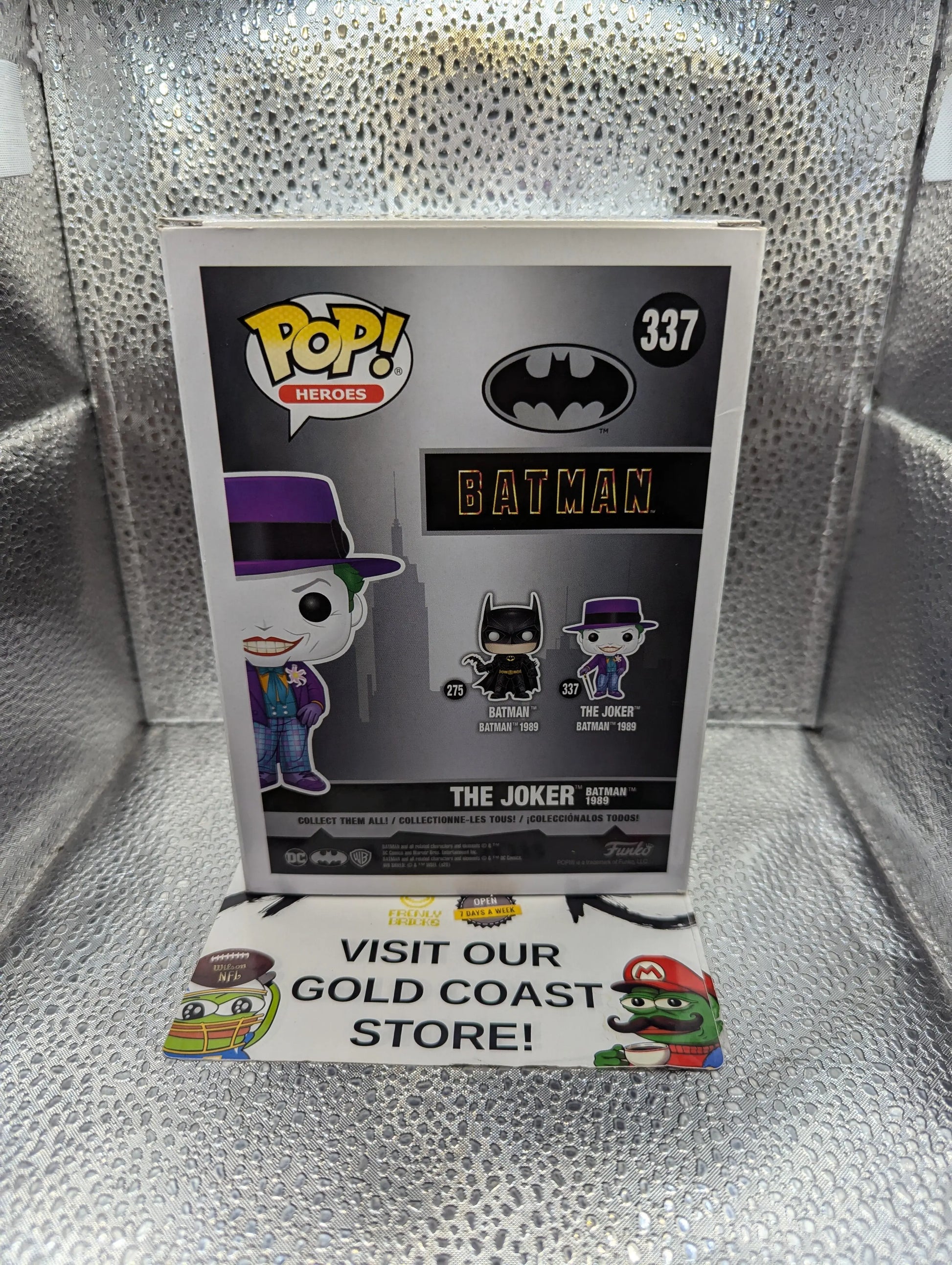 Funko Pop Vinyl Heroes Batman The Joker #337 FRENLY BRICKS - Open 7 Days