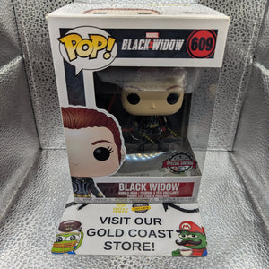 Funko Pop Marvel Black Widow Grey Suit 609 Vinyl Figure Special Edition FRENLY BRICKS - Open 7 Days