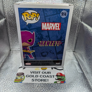 Funko POP Vinyl - Marvel - Hawkeye - #914 - Special Edition FRENLY BRICKS - Open 7 Days