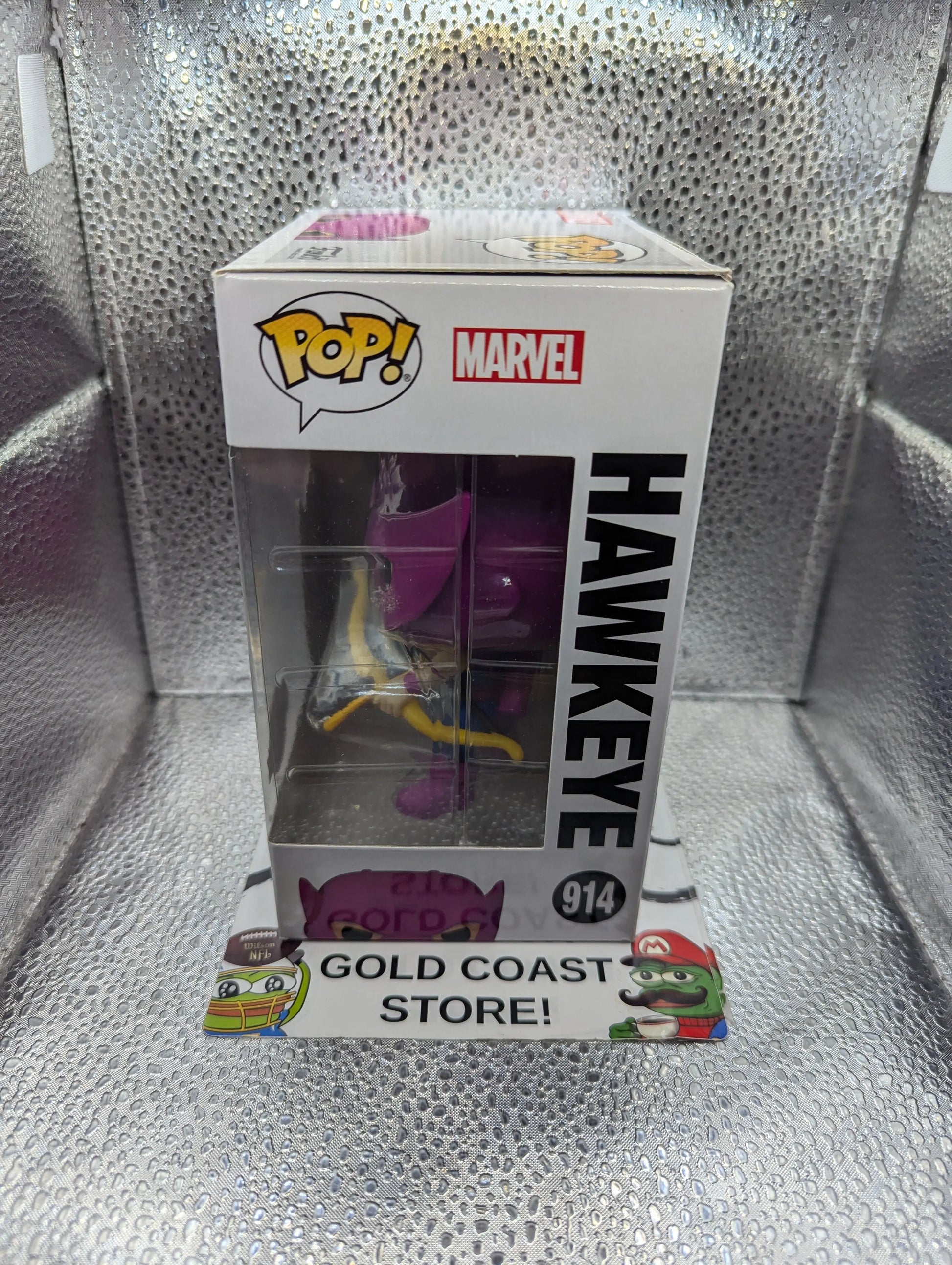 Funko POP Vinyl - Marvel - Hawkeye - #914 - Special Edition FRENLY BRICKS - Open 7 Days