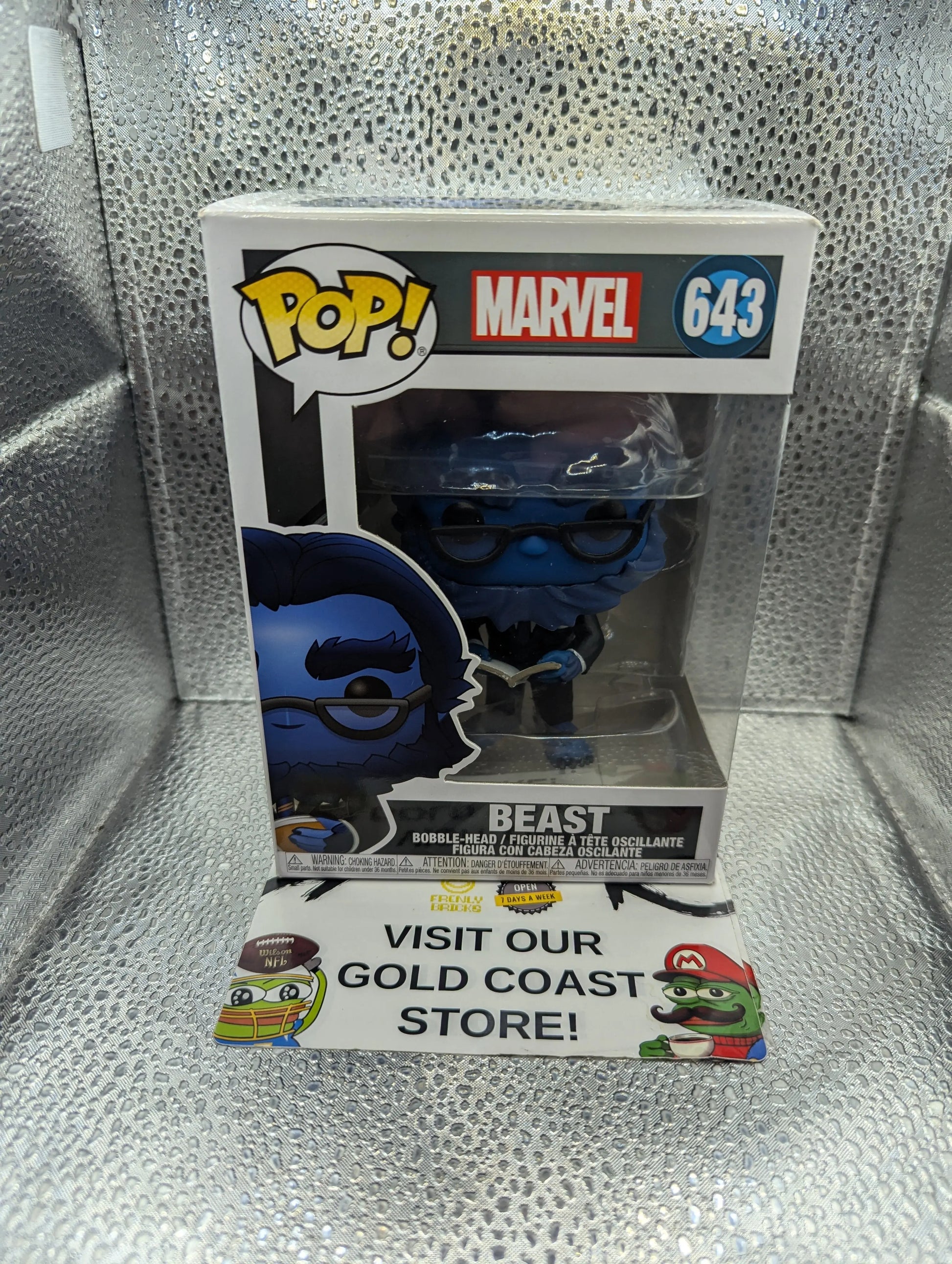 Funko Pop! Vinyl: Marvel - Beast #643 FRENLY BRICKS - Open 7 Days