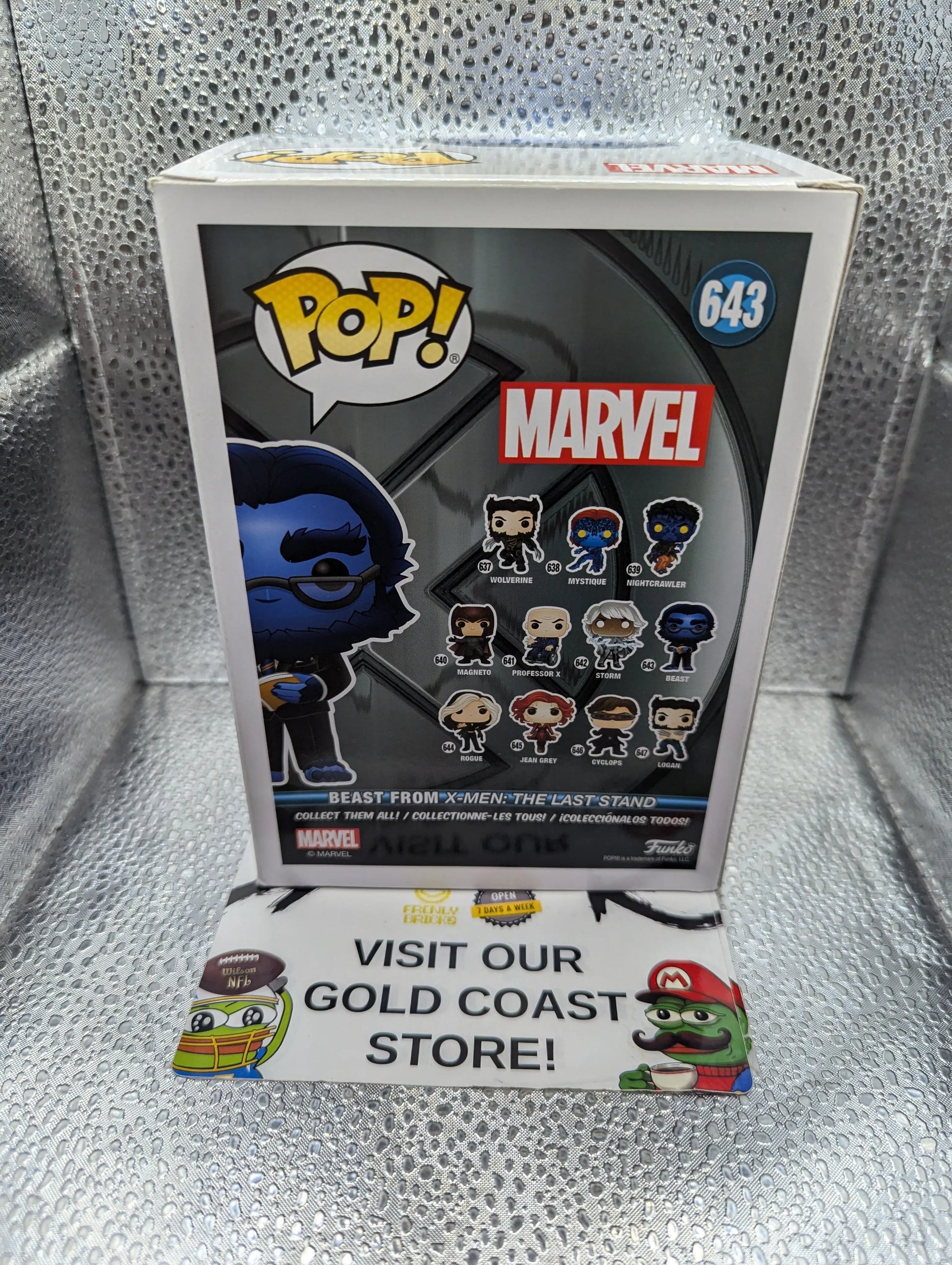 Funko Pop! Vinyl: Marvel - Beast #643 FRENLY BRICKS - Open 7 Days