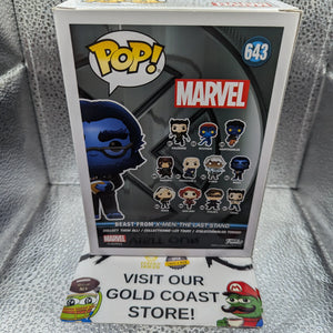 Funko Pop! Vinyl: Marvel - Beast #643 FRENLY BRICKS - Open 7 Days