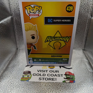 DC Comics Aquaman NYCC 2022 #439 Funko POP! vinyl Figure FRENLY BRICKS - Open 7 Days