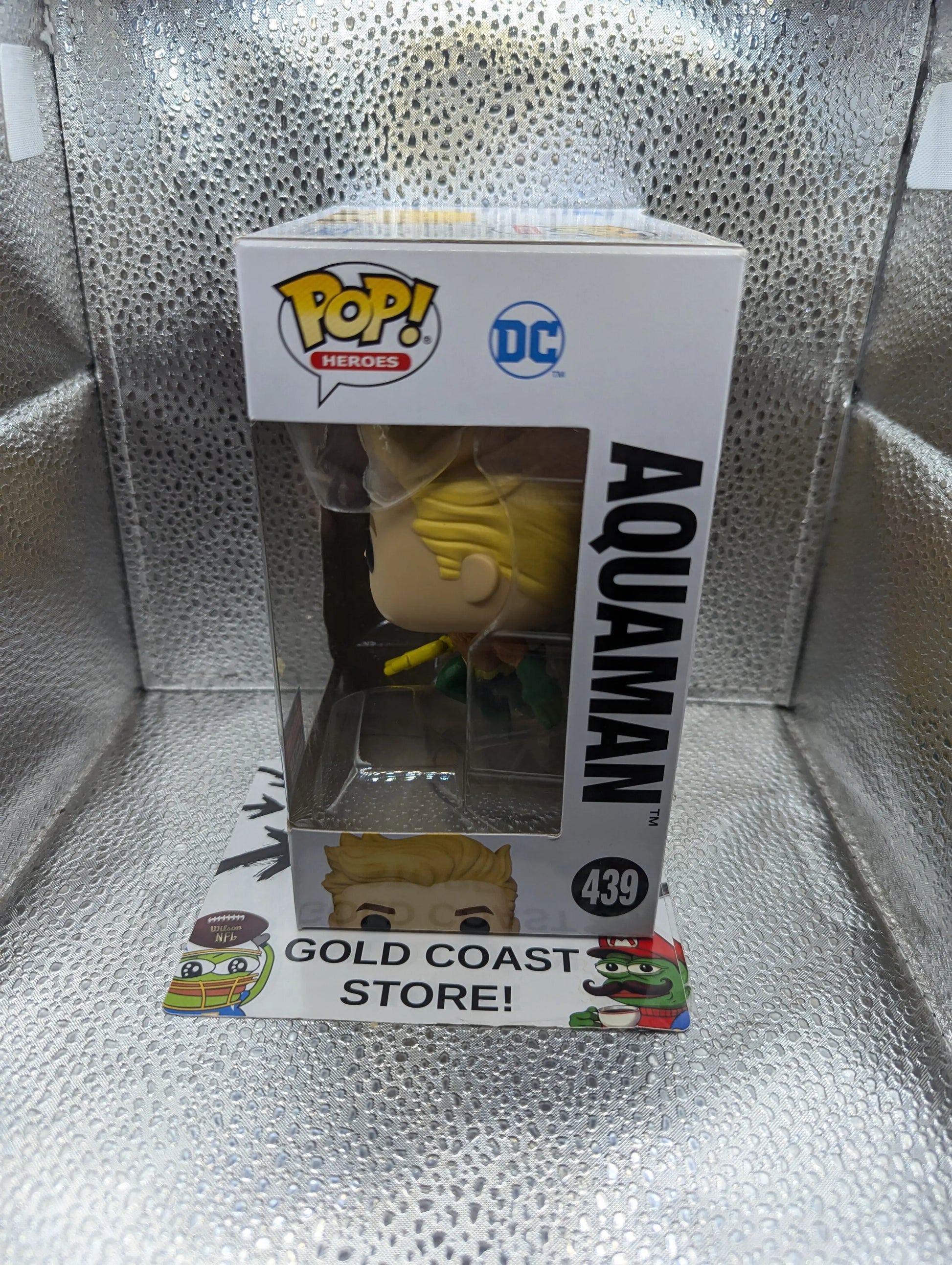 DC Comics Aquaman NYCC 2022 #439 Funko POP! vinyl Figure FRENLY BRICKS - Open 7 Days