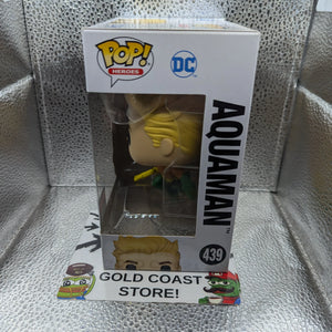 DC Comics Aquaman NYCC 2022 #439 Funko POP! vinyl Figure FRENLY BRICKS - Open 7 Days