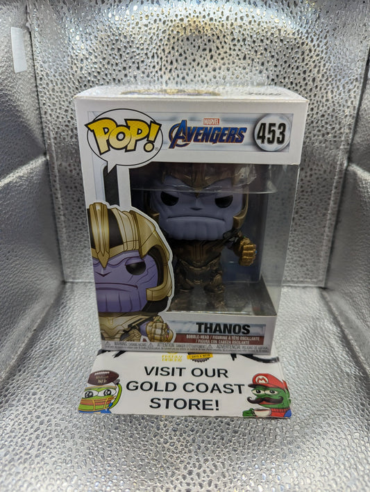 FUNKO POP Vinyl Thanos 453 Avengers FRENLY BRICKS - Open 7 Days