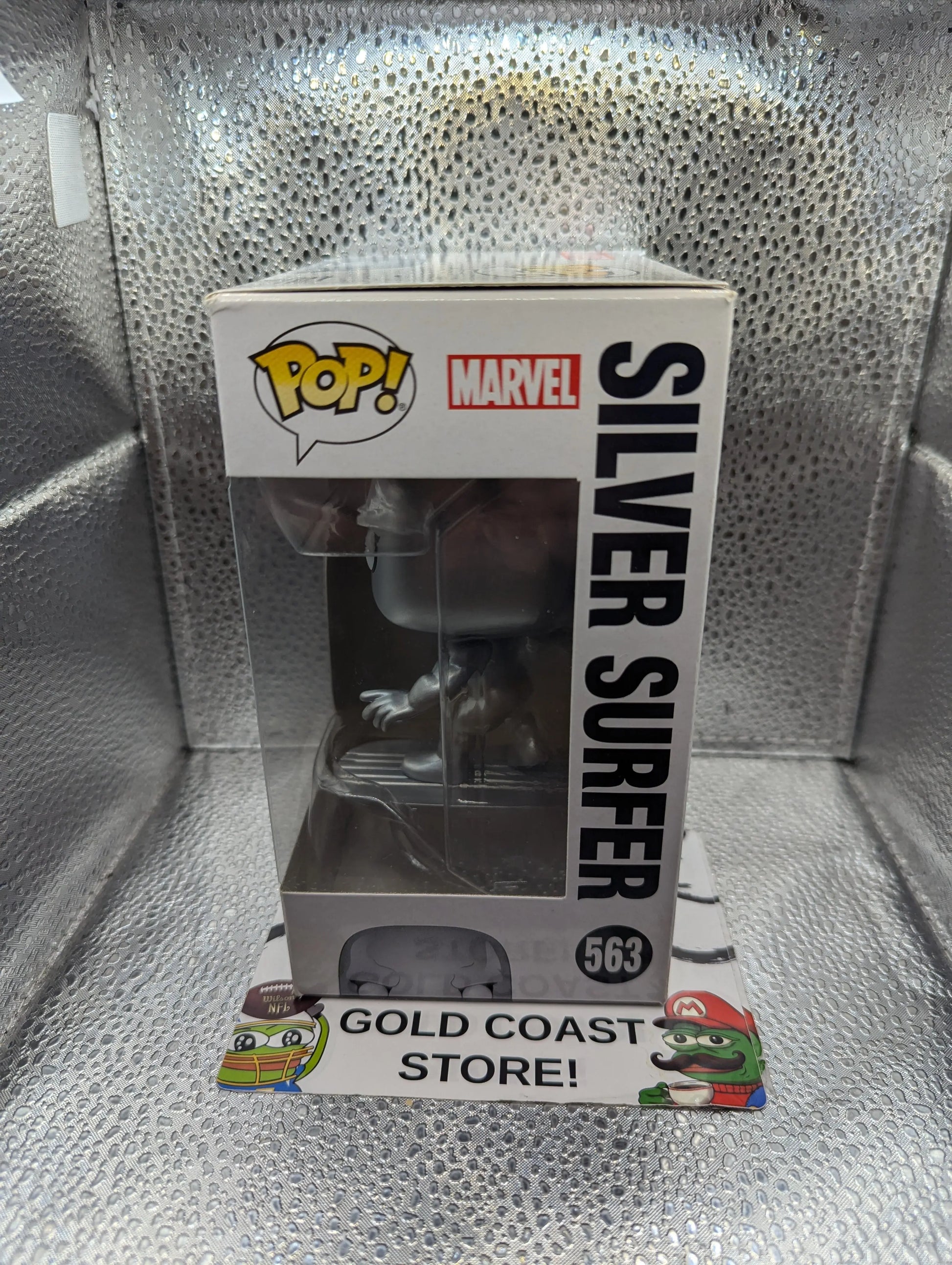 FUNKO POP VINYL Silver Surfer 563 Fantastic Four FRENLY BRICKS - Open 7 Days