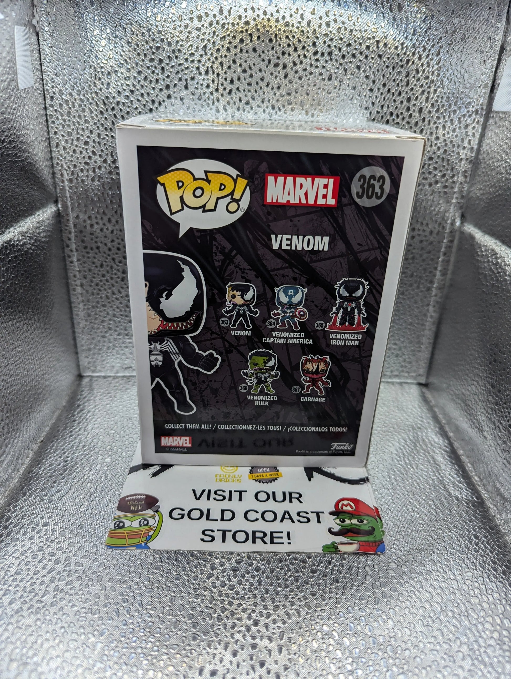 FUNKO POP VINYL Venom 363 Marvel FRENLY BRICKS - Open 7 Days