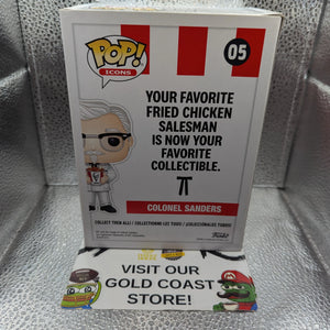 FUNKO POP VINYL Colonel Sanders 05 KFC FRENLY BRICKS - Open 7 Days