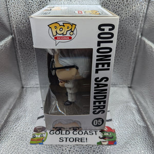 FUNKO POP VINYL Colonel Sanders 05 KFC FRENLY BRICKS - Open 7 Days