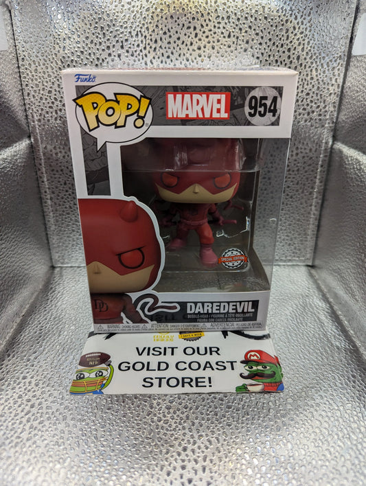 MARVEL DAREDEVIL ACTION POSE FUNKO POP VINYL FIGURE #954 FRENLY BRICKS - Open 7 Days