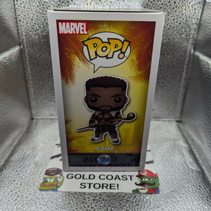 FUNKO POP VINYL M'Baku 388 Black Panther FRENLY BRICKS - Open 7 Days