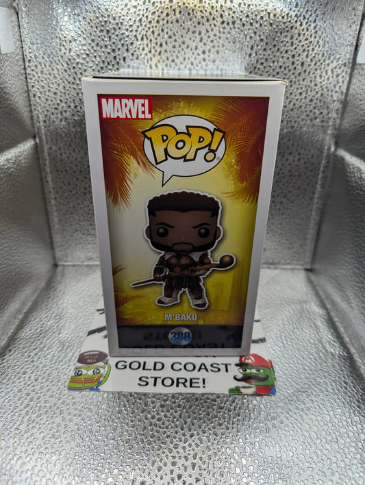 FUNKO POP VINYL M'Baku 388 Black Panther FRENLY BRICKS - Open 7 Days