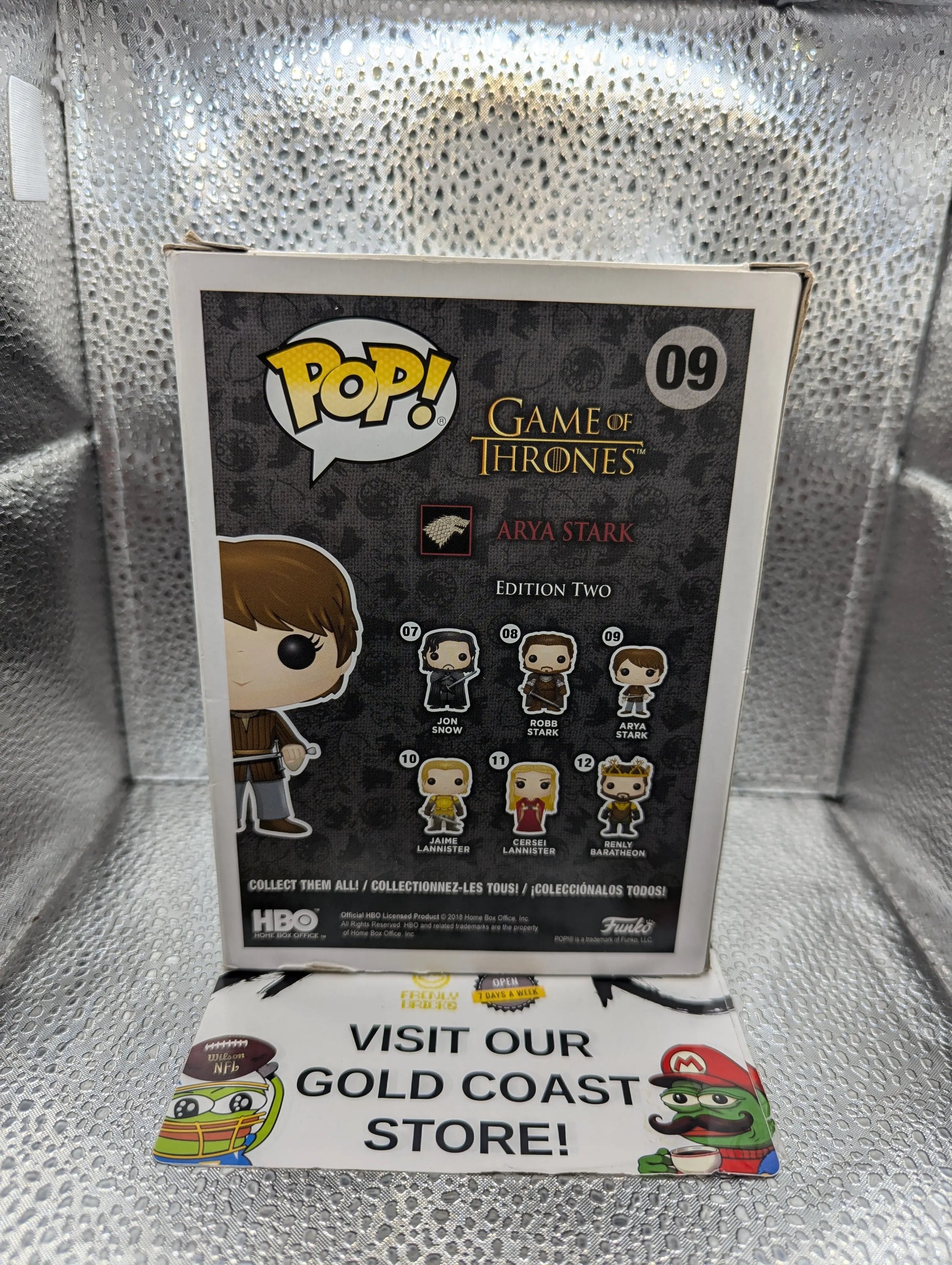 FUNKO POP Vinyl #09 Arya Stark FRENLY BRICKS - Open 7 Days