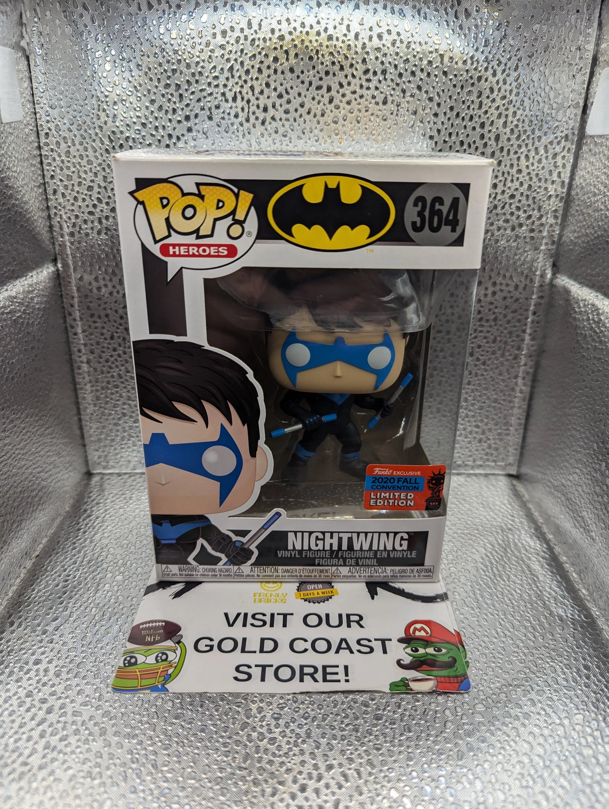 Funko Pop! Vinyl: DC Universe - Nightwing - New York Comic Con #364 FRENLY BRICKS - Open 7 Days