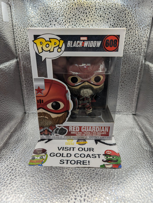 Marvel Funko Pop - Red Guardian - Black Widow - No. 608 FRENLY BRICKS - Open 7 Days