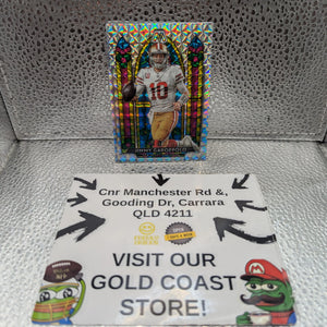 2020 Mosaic Football #SG9 Jimmy Garoppolo Stained Glass SSP FRENLY BRICKS - Open 7 Days