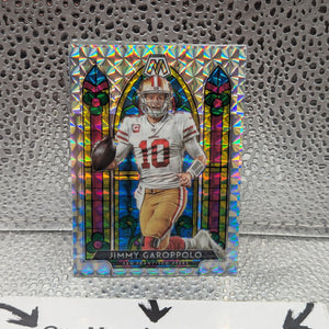 2020 Mosaic Football #SG9 Jimmy Garoppolo Stained Glass SSP FRENLY BRICKS - Open 7 Days