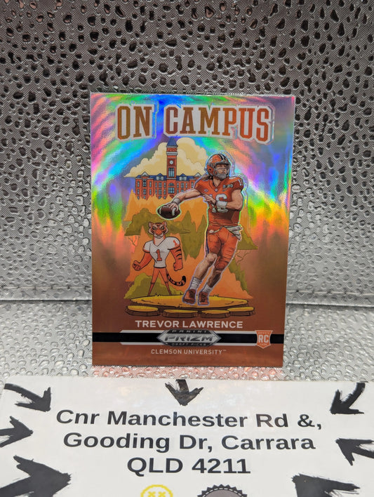 2021 Panini Prizm Draft Picks - On Campus #OC-TL Trevor Lawrence (RC) FRENLY BRICKS - Open 7 Days